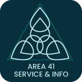 Button: Area 41 Service & Info